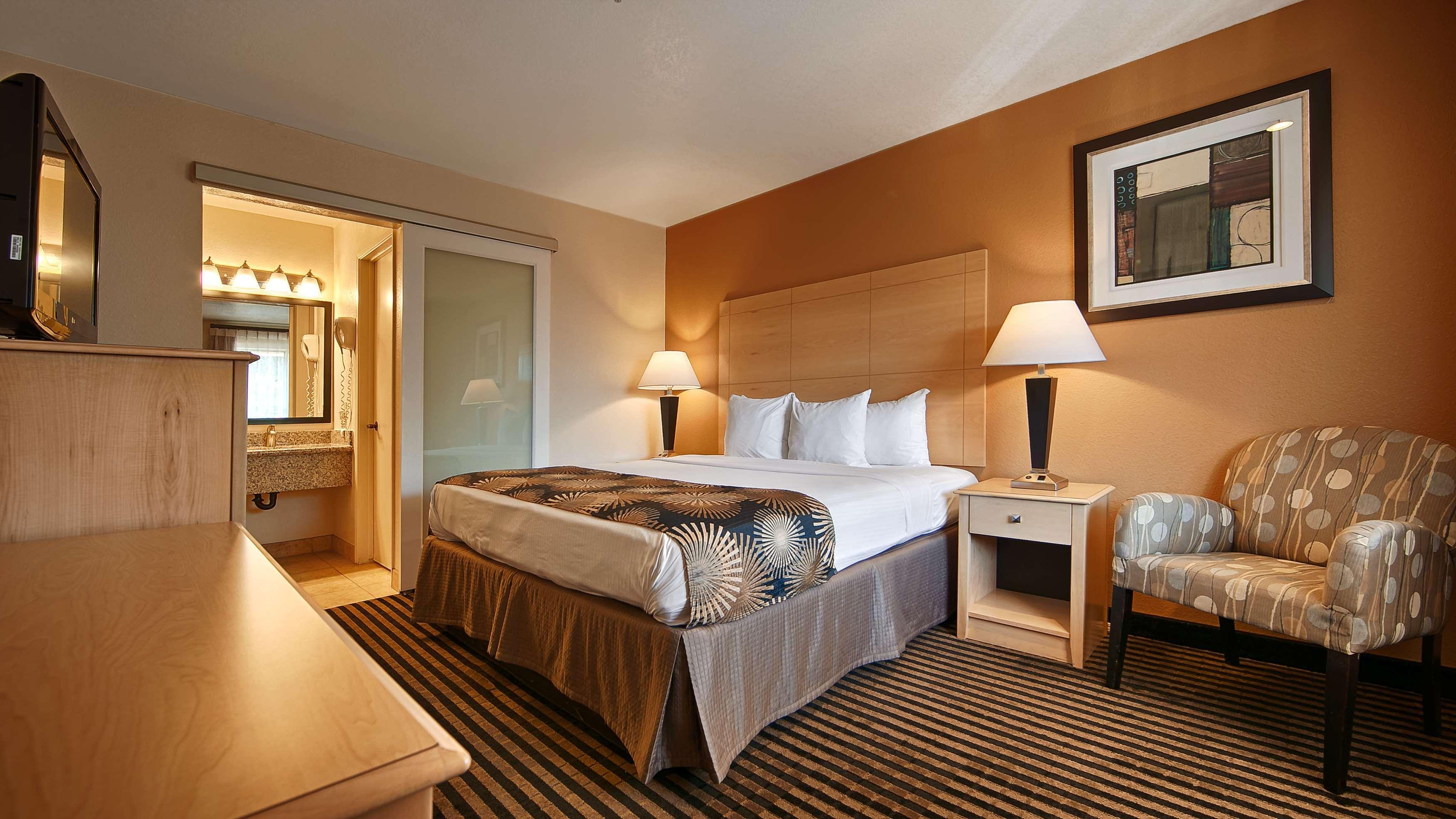 Best Western Palm Court Inn Modesto Esterno foto