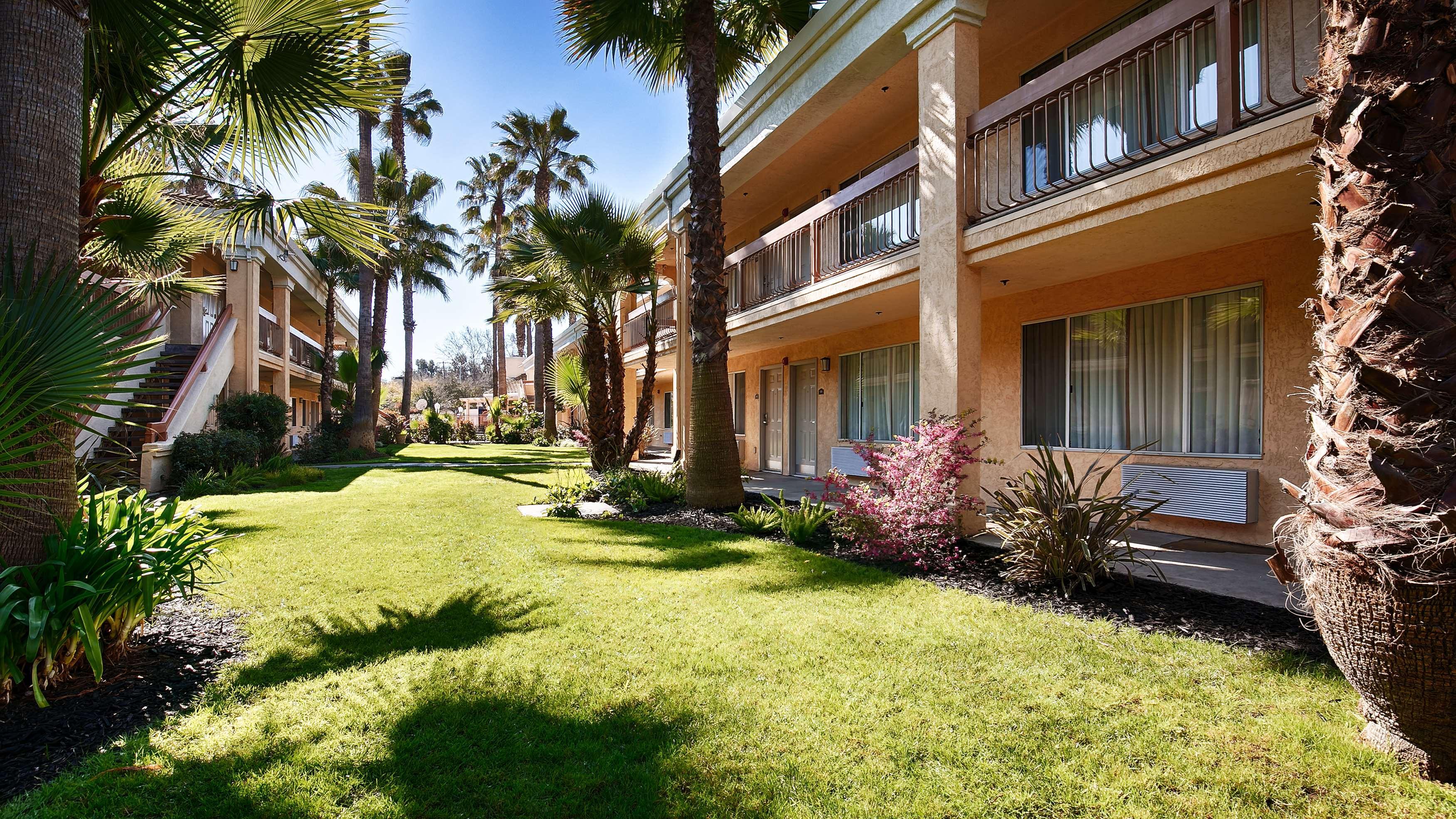 Best Western Palm Court Inn Modesto Esterno foto