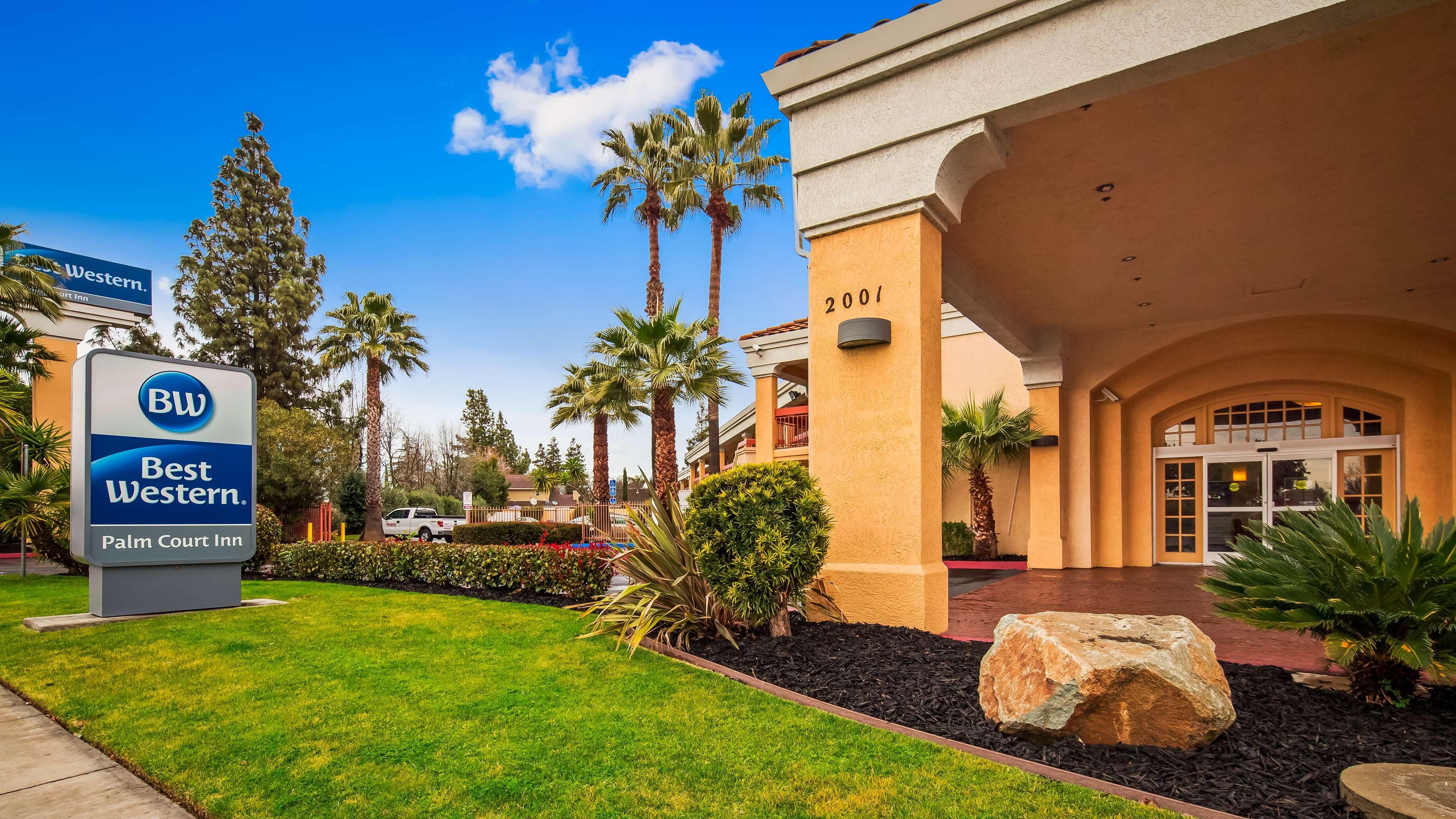 Best Western Palm Court Inn Modesto Esterno foto